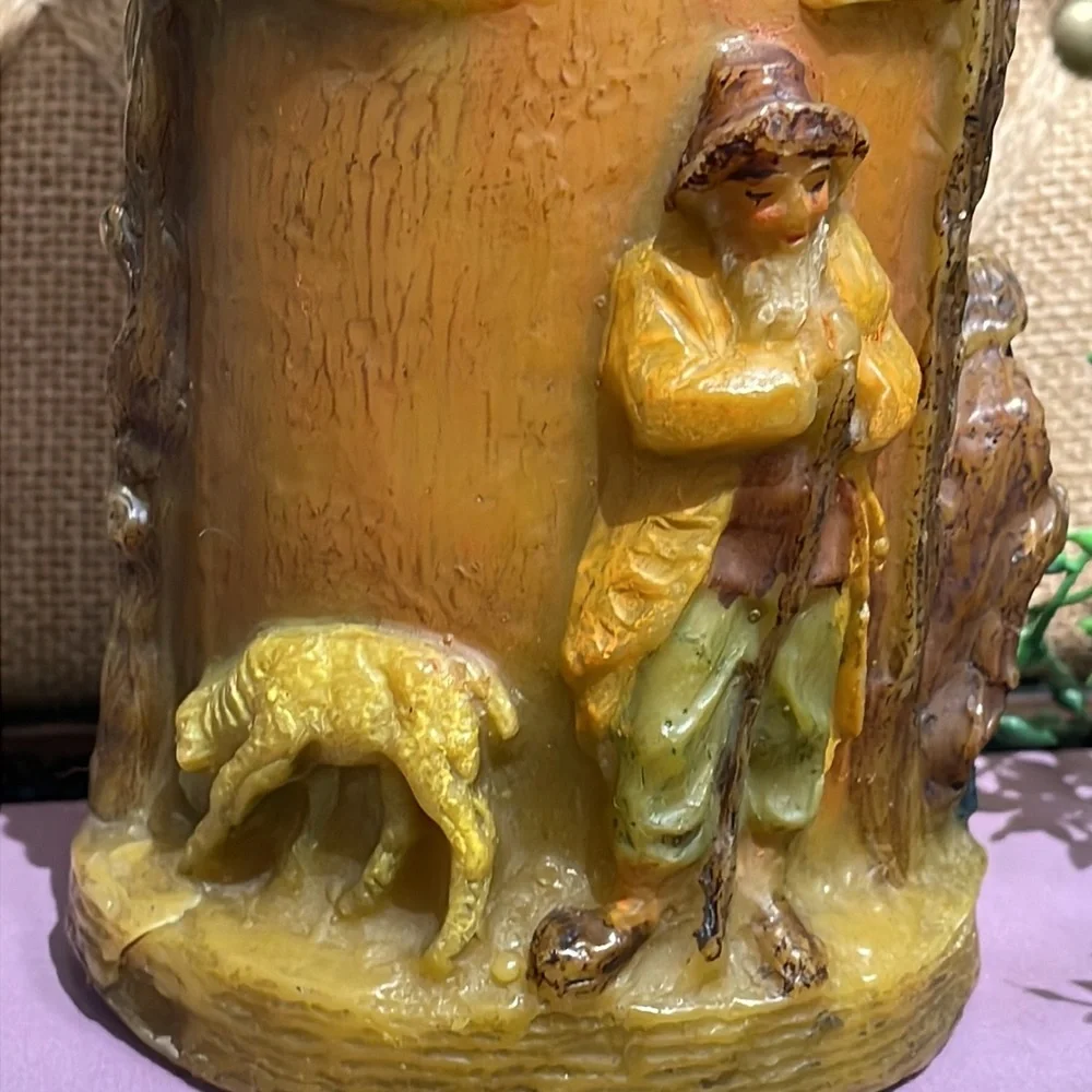Vintage German candle